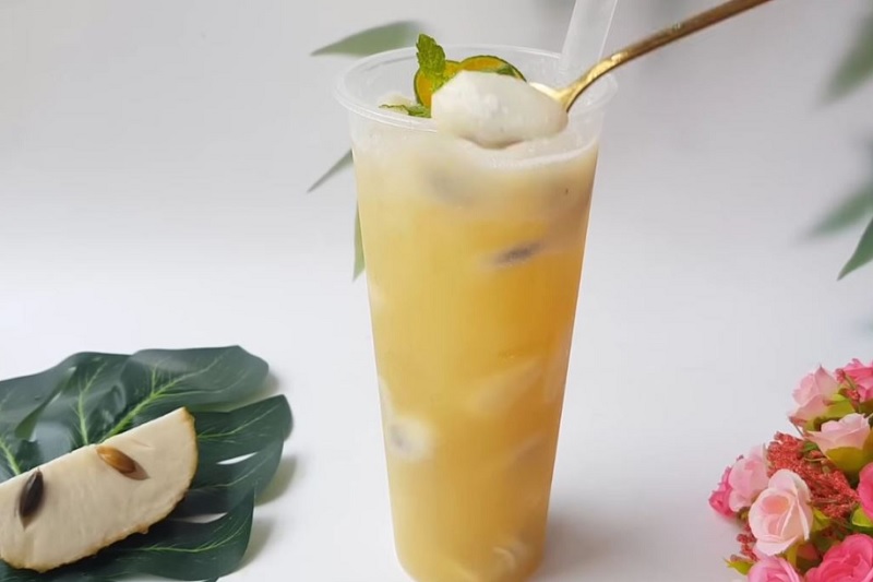 Trà từ quả mãng cầu tươi