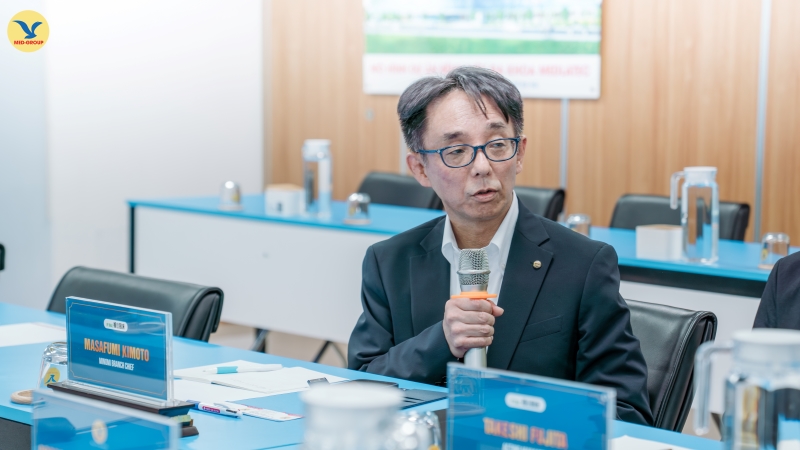 Đại diện FML giới thiệu về xét nghiệm Thalassemia 