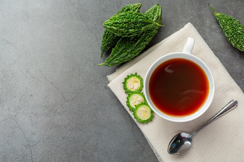 Trà từ quả khổ qua tươi