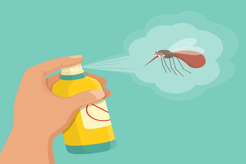 Mỗi cá nhân nên chủ động thực hiện cách phòng tránh bệnh sốt rét bằng việc dùng thuốc xịt muỗi