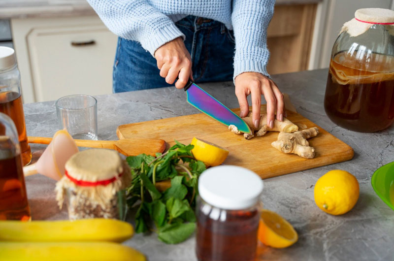 Nước gừng giúp làm ấm cơ thể và tốt cho người bị tiểu đường