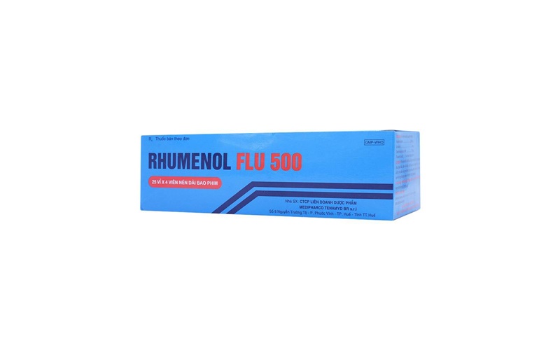 Rhumenol Flu được bào chế dưới dạng viên nén