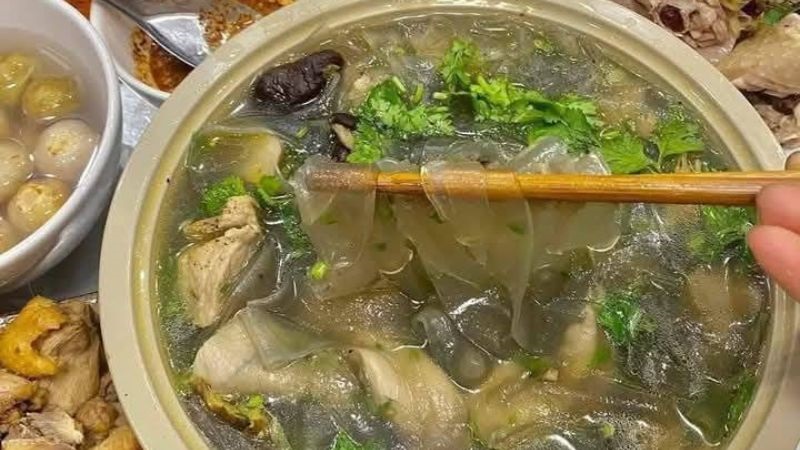 Món ăn từ miến có hàm lượng tinh bột cao