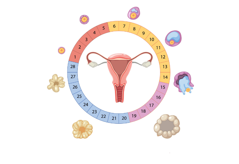 Chu kỳ kinh nguyệt là một hiện tượng sinh lý bình thường của cơ thể nữ giới, chịu sự điều hòa của nhiều loại hormone