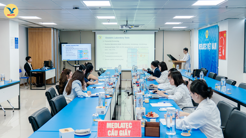 ThS.BSNT Nguyễn Bá Sơn giới thiệu về các xét nghiệm đang triển khai tại MEDLATEC