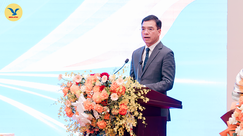 TS.BS Hà Anh Đức phát biểu tại Đại hội 