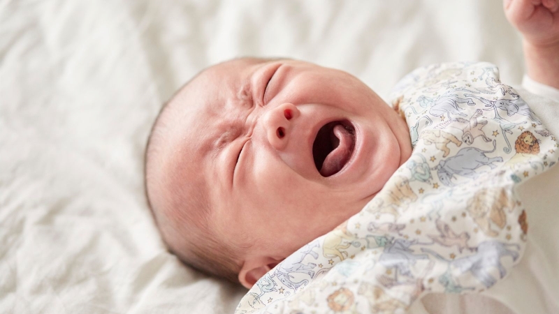 Rối loạn tiêu hóa là một trong những nguyên khiến trẻ sơ sinh bị đau bụng về đêm