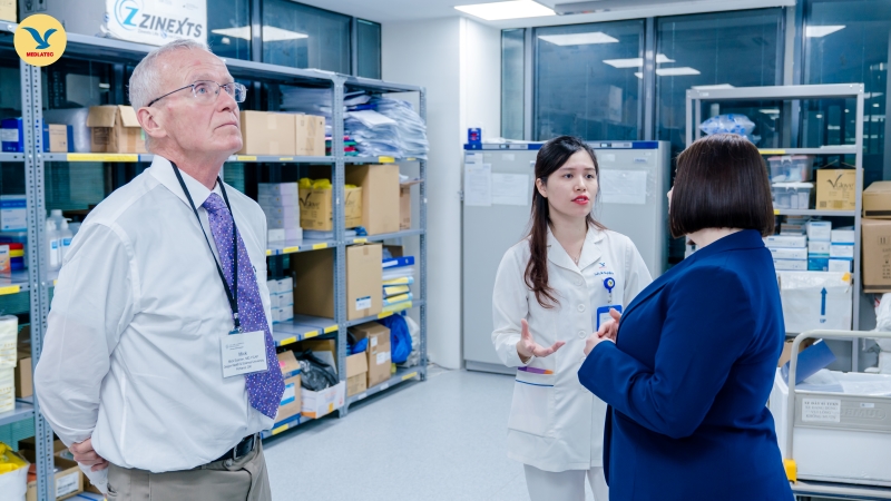 Đoàn đánh giá tiến hành kiểm tra tại các phòng thuộc Trung tâm Xét nghiệm MEDLATEC 