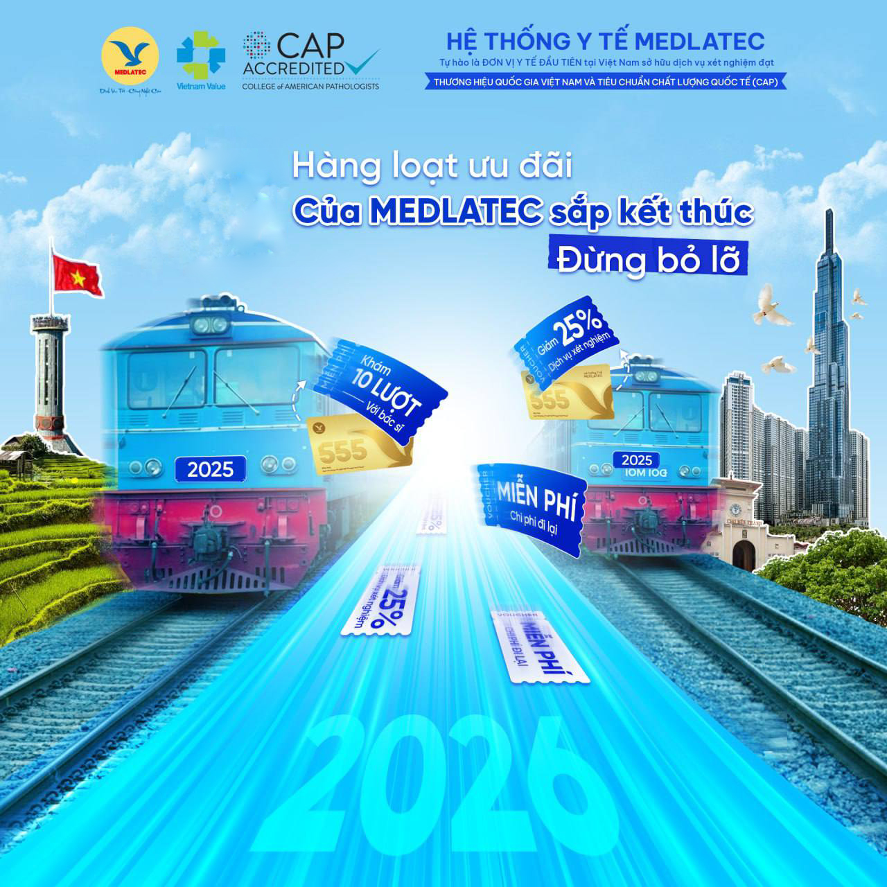 Người dân nhanh tay đăng ký để được hưởng trọn vẹn những ưu đãi của MEDLATEC