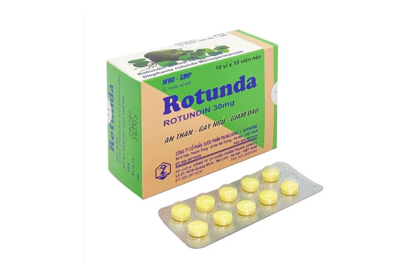 Thuốc Rotunda dùng trong điều trị mất ngủ 