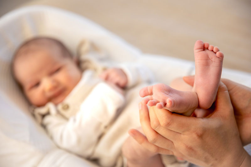 Trẻ sơ sinh được tính từ 0 đến 30 ngày tuổi