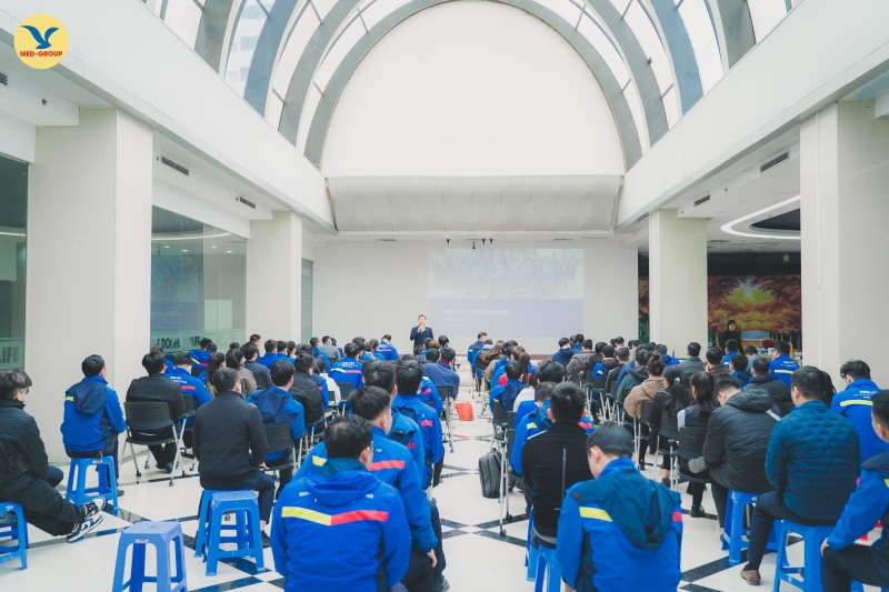 Toàn cảnh lễ khai mạc kỳ thi tay nghề khai thác bệnh phẩm năm 2026