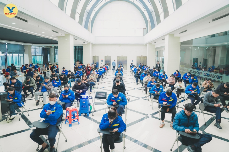 Kỳ thi được tổ chức ở quy mô toàn quốc với 04 điểm thi chính