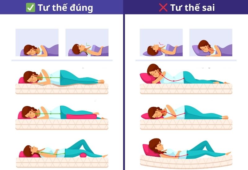 Gợi ý tư thế nằm giảm đau lưng khi đến tháng