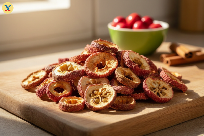 Sơn tra khô là dạng dược liệu phổ biến, được dùng trong nhiều bài thuốc hỗ trợ tiêu thực và điều hòa chuyển hóa.