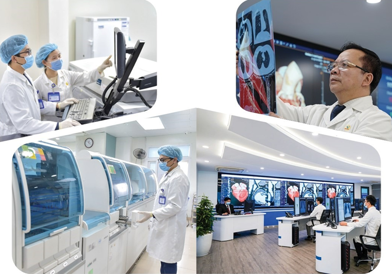 Trung tâm Xét nghiệm và Trung tâm Chẩn đoán hình ảnh MEDLATEC sở hữu hệ thống máy móc đồng bộ, hiện đại