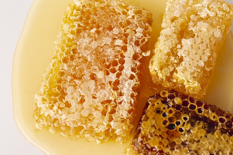 Sáp ong được ong thợ tiết ra trong quá trình làm tổ