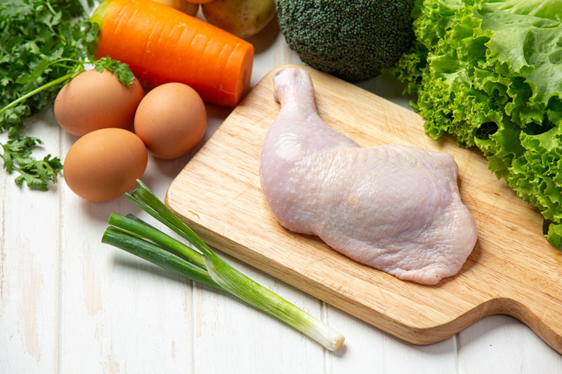 Ăn thịt gà có thể khiến bạn cảm thấy ngứa ở vết thương