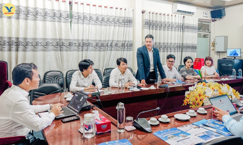 Đoàn công tác MEDLATEC thăm và làm việc tại Sở Y tế TP. Cần Thơ