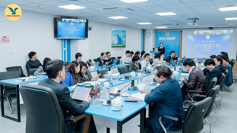 Quang cảnh buổi Lễ vinh danh kỳ thi sát hạch tay nghề khai thác bệnh phẩm năm 2026