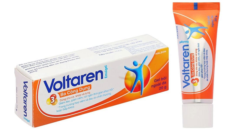 Voltaren Emulgel 1% được sản xuất bởi Novartis Pharma 