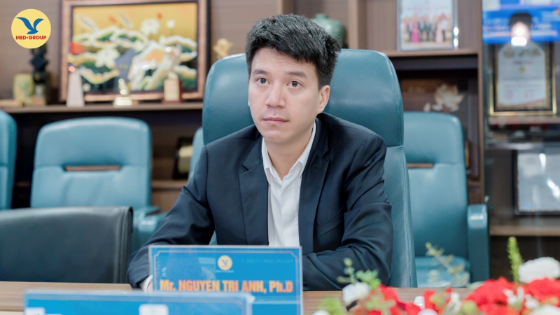 TS Nguyễn Trí Anh - Tổng Giám đốc MEDLATEC GROUP chia sẻ tại chương trình 