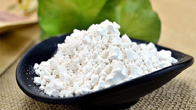 Củ sắn dây được lọc làm bột