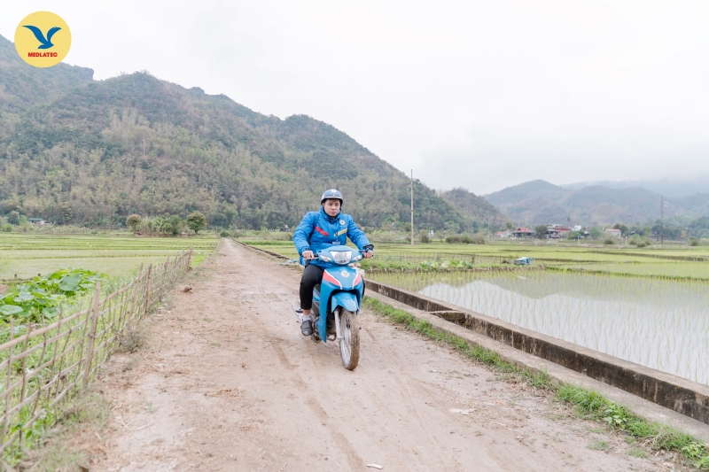 Anh Bùi Chí Dương với chuyến