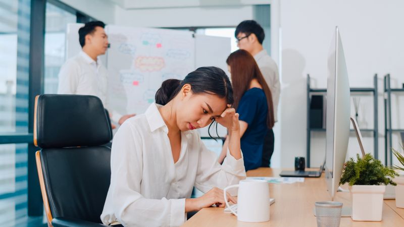 Stress cũng là nguyên nhân gây mụn
