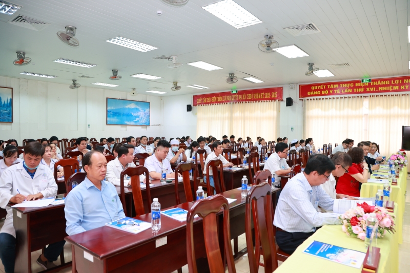 Toàn cảnh hội nghị “Cập nhập xét nghiệm trong chẩn đoán và điều trị” 