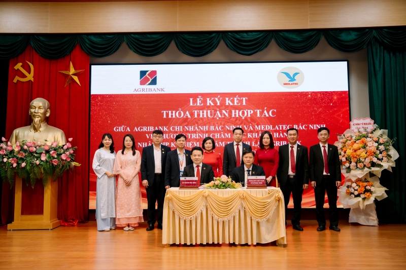 Lễ ký kết được tổ chức nhân dịp kỷ niệm 38 năm thành lập Agribank (26/3/1988 - 26/3/2026)