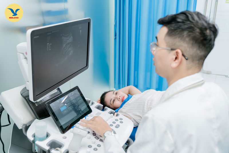 Siêu âm cho phép phát hiện vị trí của nhân xơ tử cung