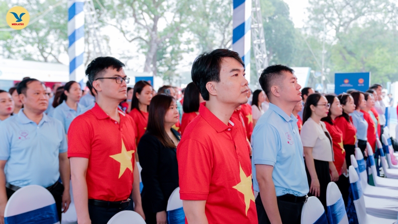 Đội ngũ ban lãnh đạo và cán bộ chủ chốt MEDLATEC tham gia chương trình