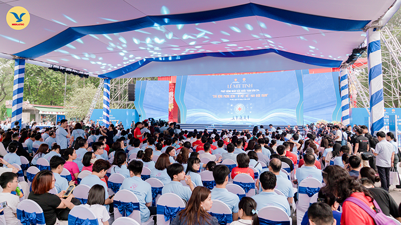 “Ngày hội Vì một Việt Nam khỏe mạnh” long trọng diễn ra tại phố đi bộ Trần Nhân Tông (Hà Nội) sáng 7/4