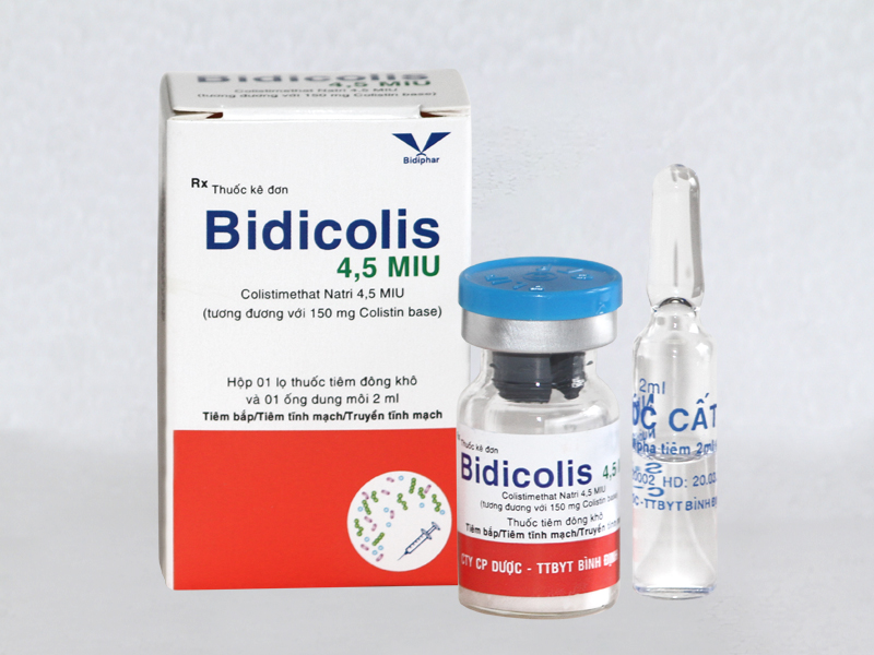 Colistin là kháng sinh polymyxin được sử dụng trong điều trị vi khuẩn Gram âm đa kháng thuốc