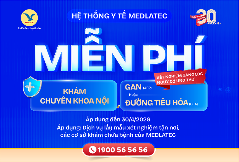 Các chương trình ưu đãi miễn phí trong tháng 4 của MEDLATEC 