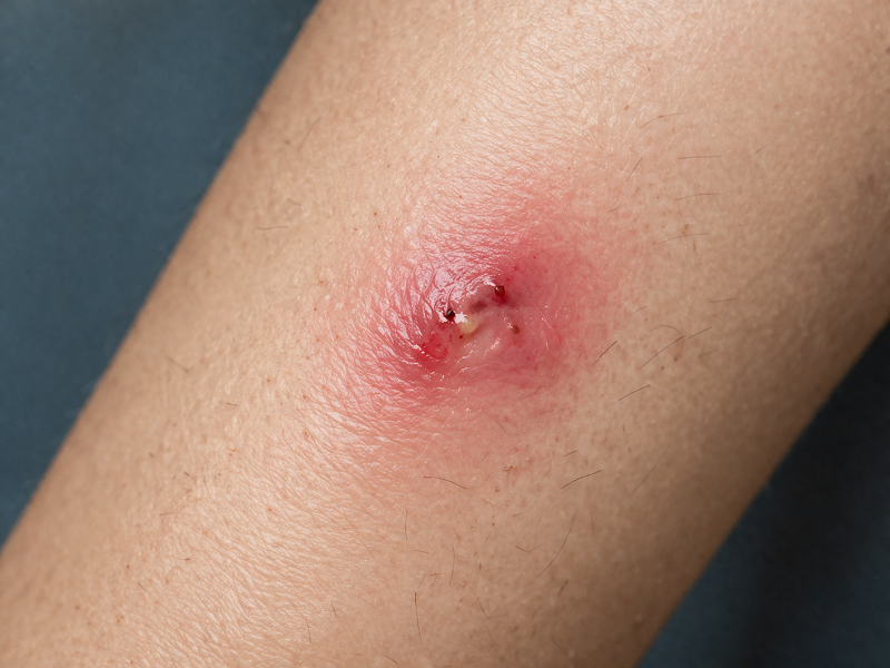 Vết thương sưng đỏ, chảy mủ là dấu hiệu nhiễm trùng cần lưu ý