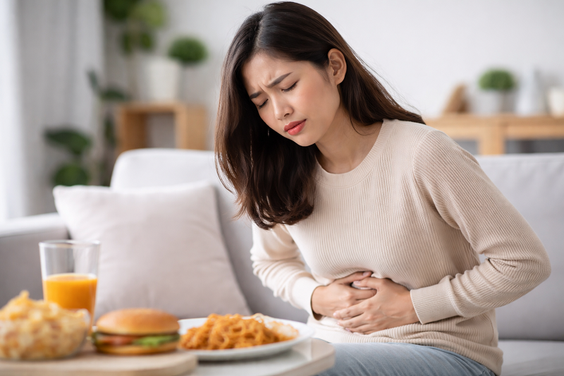 Rối loạn tiêu hóa là nguyên nhân thường gặp khiến buồn nôn sau khi ăn