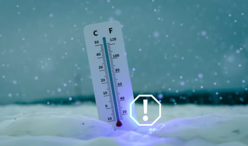 Việc để nhiệt độ phòng quá thấp là nguyên nhân khiến trẻ bị lạnh khi ngủ 