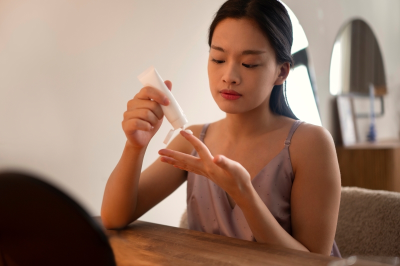 Nên thử BHA trên một vùng da nhỏ trước 24 giờ để kiểm tra nguy cơ kích ứng