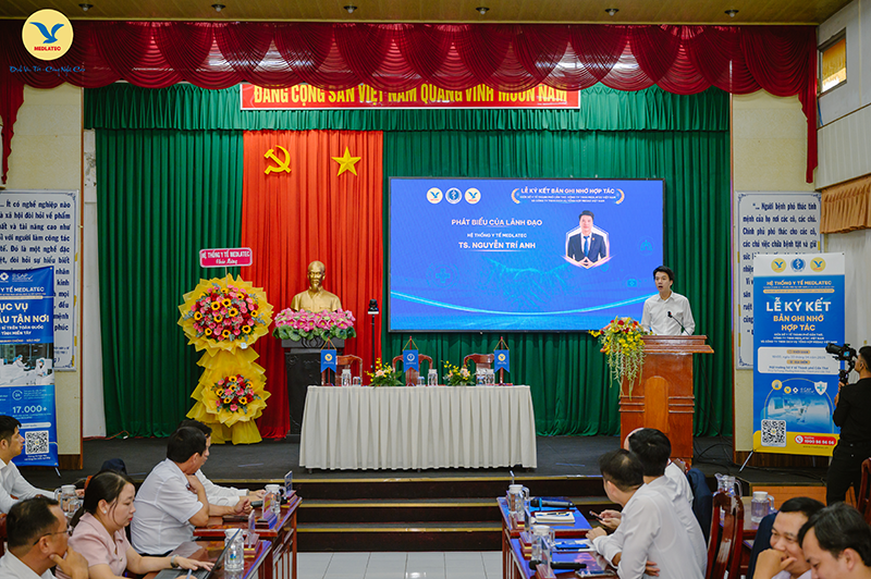 TS. Nguyễn Trí Anh khẳng định, MEDLATEC luôn đồng hành cùng Sở Y tế Cần Thơ trong phát triển y tế tại địa phương