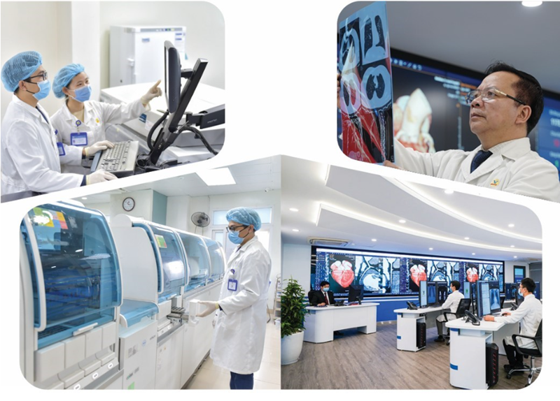 MEDLATEC quy đội ngũ chuyên gia đầu ngành cùng hệ thống trang thiết bị hiện đại, đồng bộ