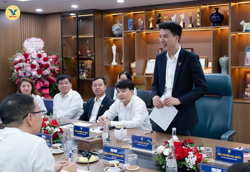 TS. Nguyễn Trí Anh – Tổng Giám đốc MEDLATEC GROUP phát biểu tại buổi lễ