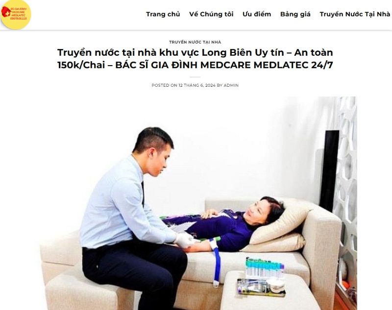 Website sử dụng trái phép hình ảnh cán bộ lấy mẫu tại nhà 