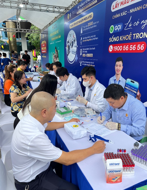 MEDLATEC tích cực tham gia các hoạt động chăm sóc sức khỏe cộng đồng