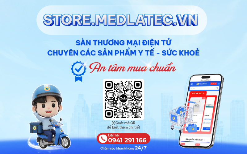 Sàn thương mại điện tử store.medlatec.vn chính thức đi vào hoạt động từ 11/5