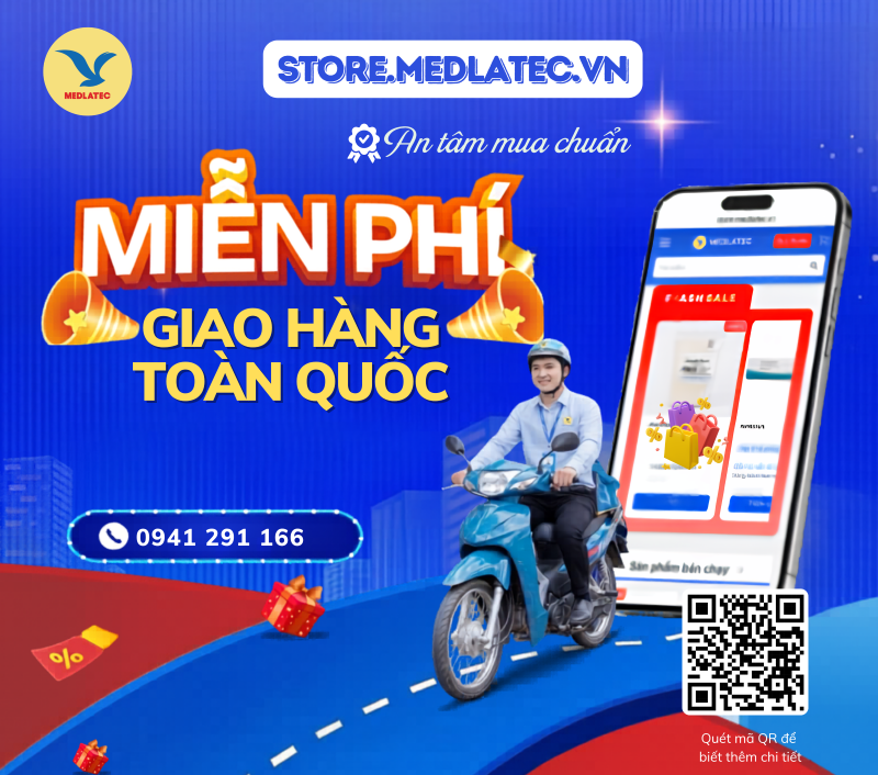 Khách hàng mua sắm tại sàn thương mại điện tử store.medlatec.vn được miễn phí giao hàng toàn quốc