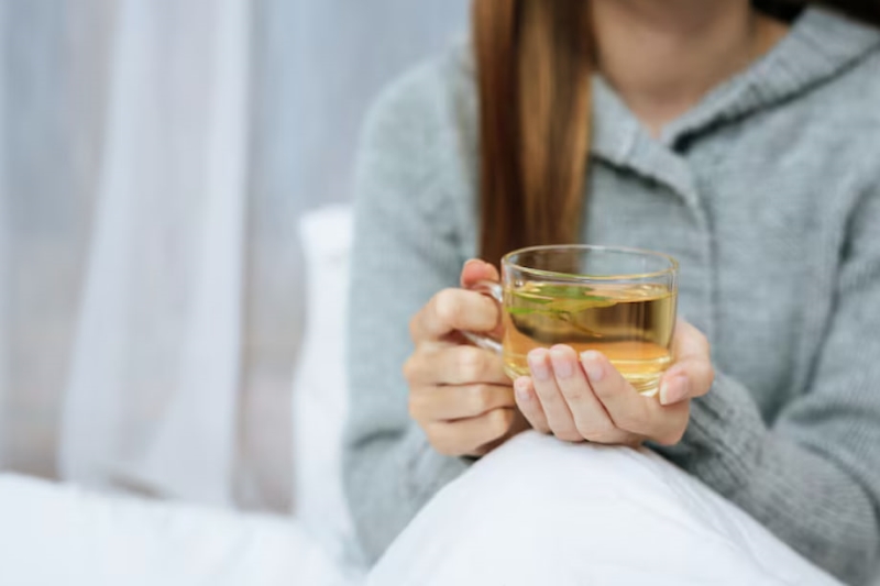 Trà thảo mộc giúp mẹ bầu giảm đầy hơi và cảm thấy dễ chịu hơn