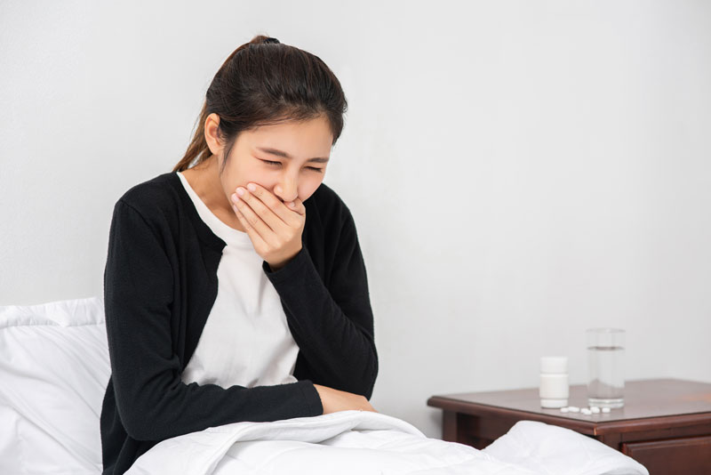 Buồn nôn ốm nghén là một trong những triệu chứng thường gặp ở phụ nữ mang thai
