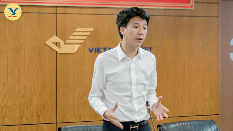 TS. Nguyễn Trí Anh – Tổng Giám đốc MEDLATEC GROUP phát biểu tại buổi lễ